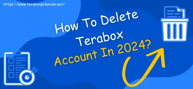 How To Delete Terabox Account In 2024? Best Guidance